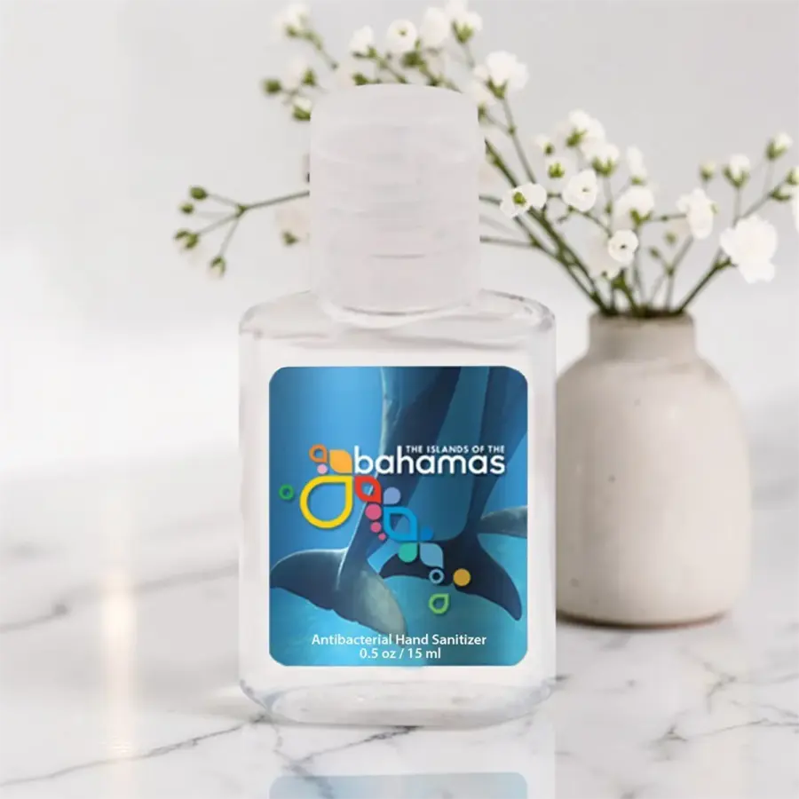 0.5 oz Square Antibacterial Hand Sanitizer Gel