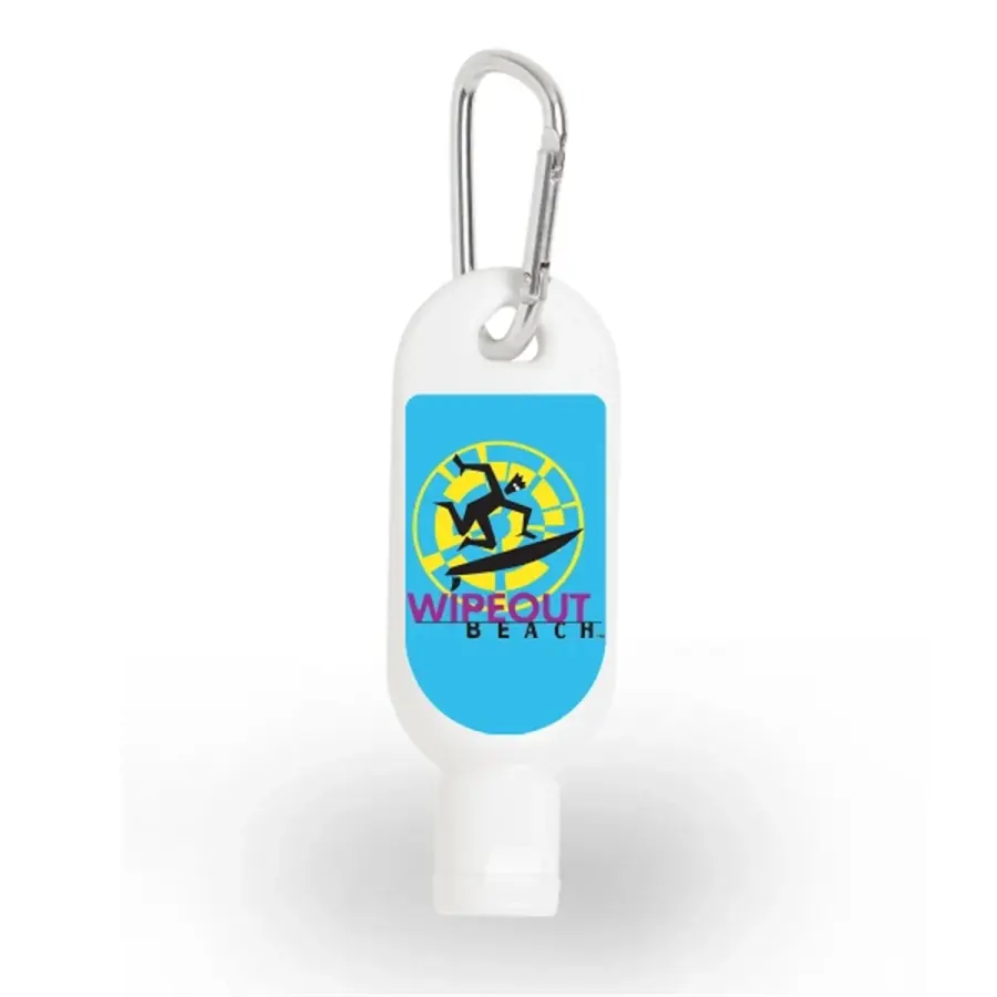 1 oz Sunscreen with Carabiner