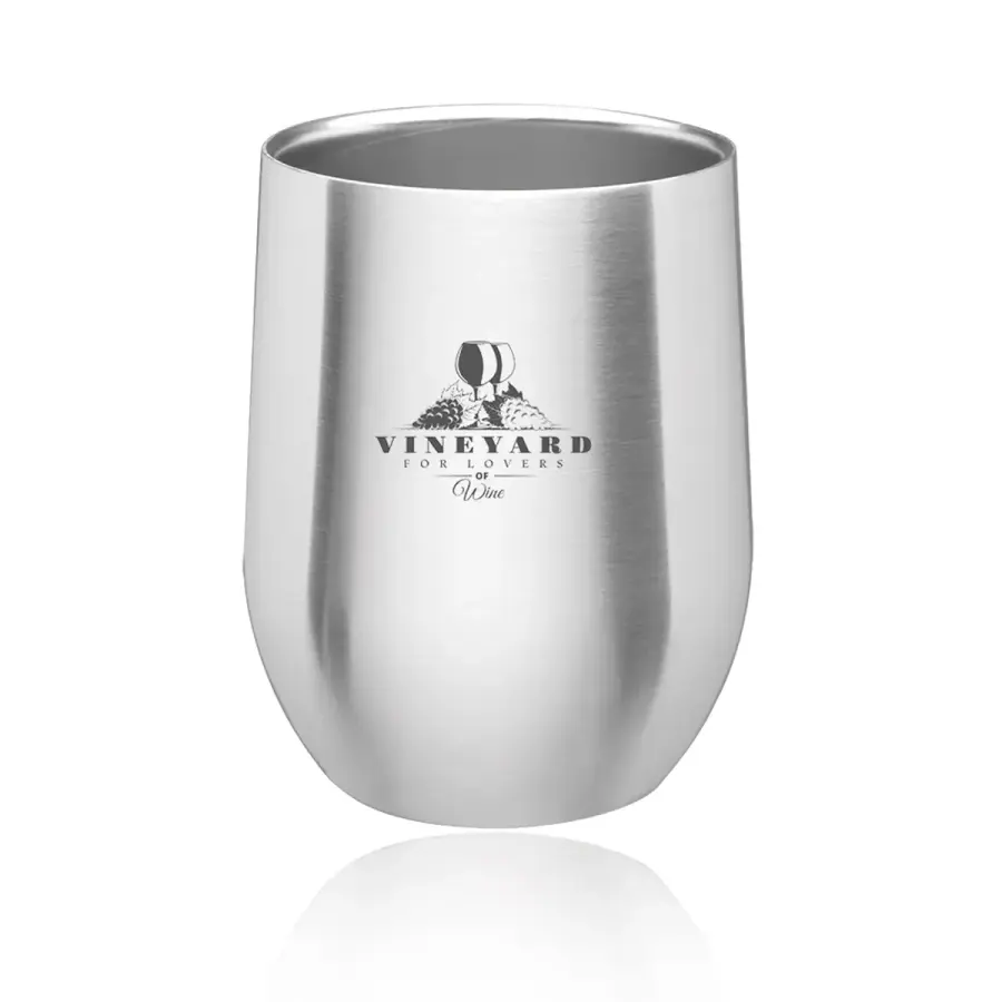 11 oz. Stainless Steel Stemless Wine Glasses