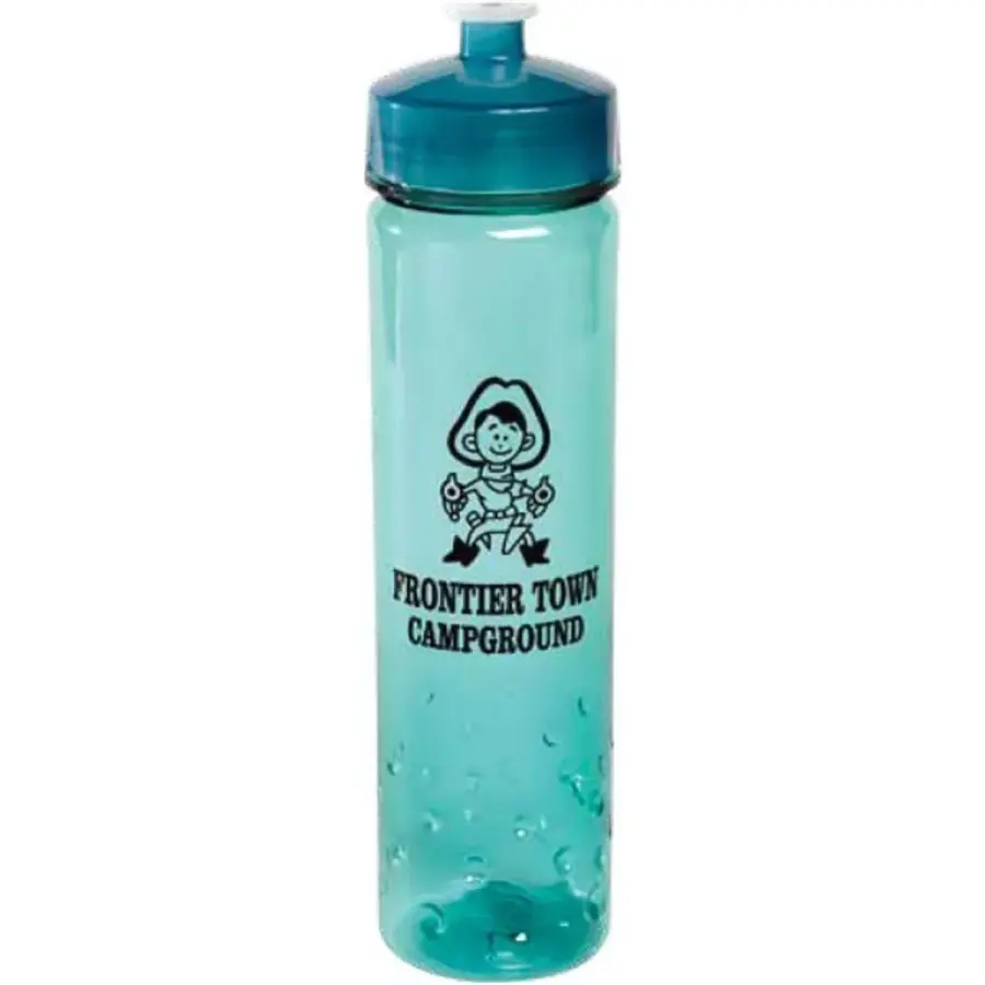 24 oz Plastic Sports Water Bottle