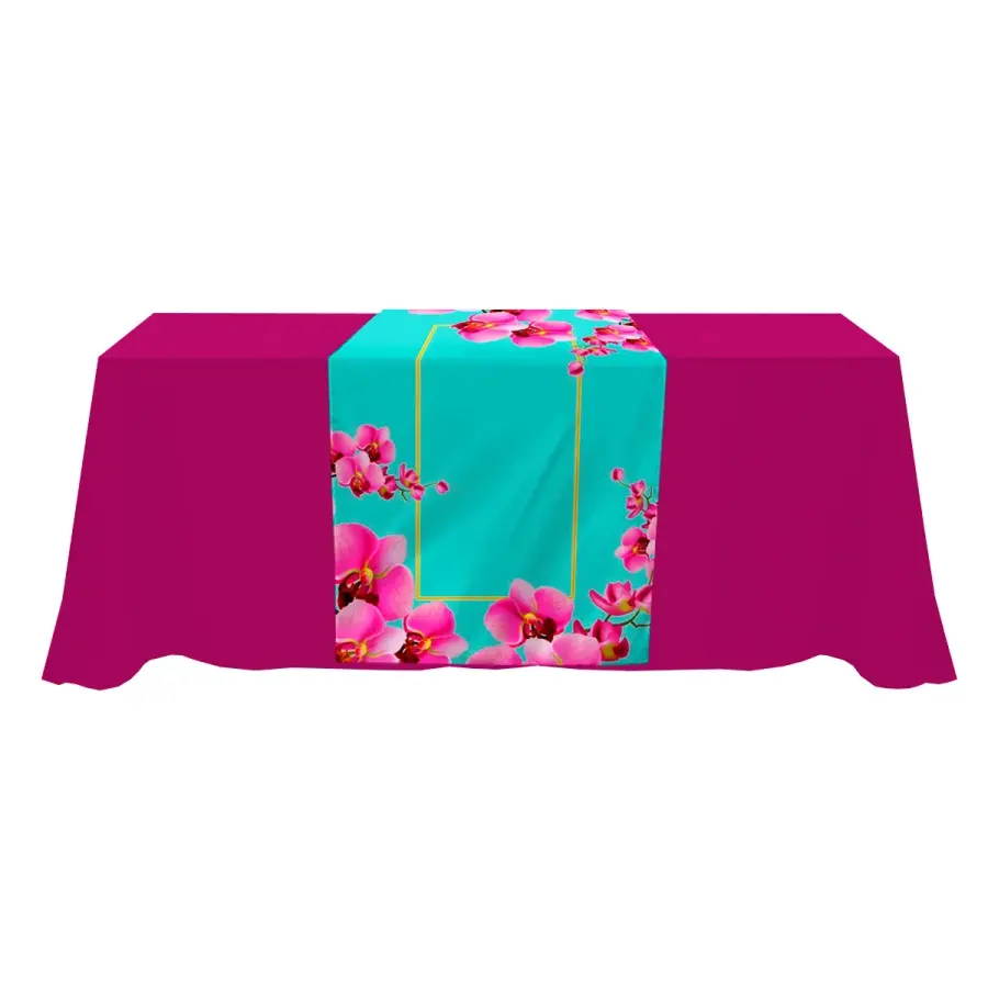 30" x 84" Custom Table Banners - Digital