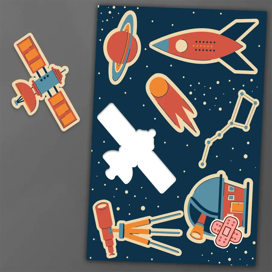 7" x 11" Vinyl Sticker Sheet 6 Mil