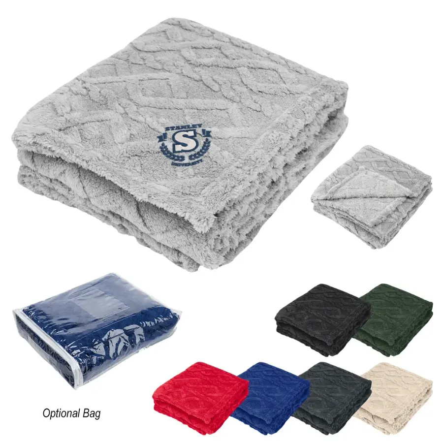 Alpine rPET Sherpa Blanket