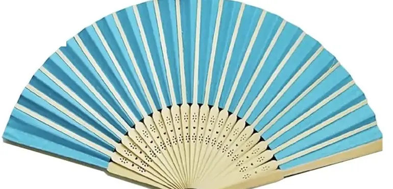 Colorful Foldable Paper Fan