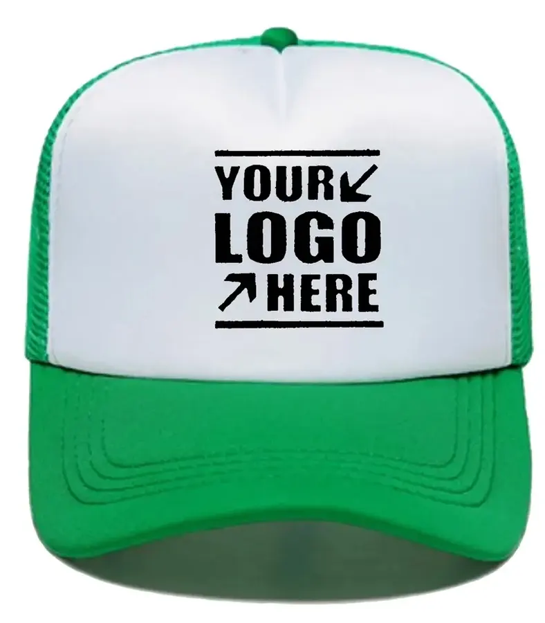 Full Color Adjustable Trucker Hat Mesh Back