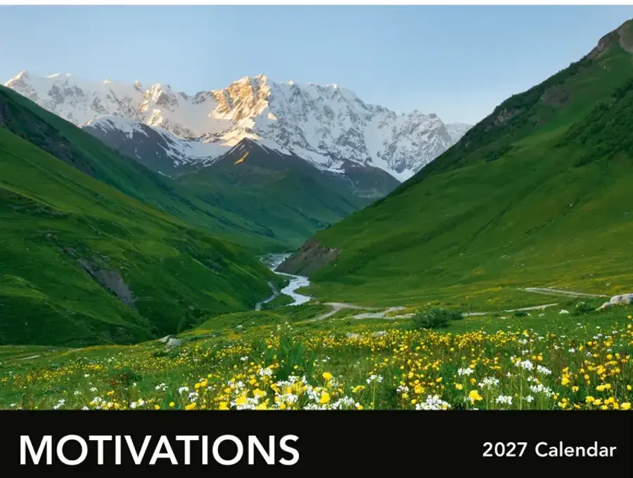 Motivations Wall Calendar: 2027 Stapled