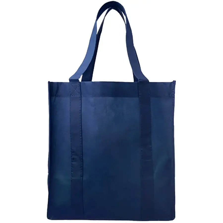 Non-Woven Reusable Gusset Tote Bag USA Decorated (13x10x15)