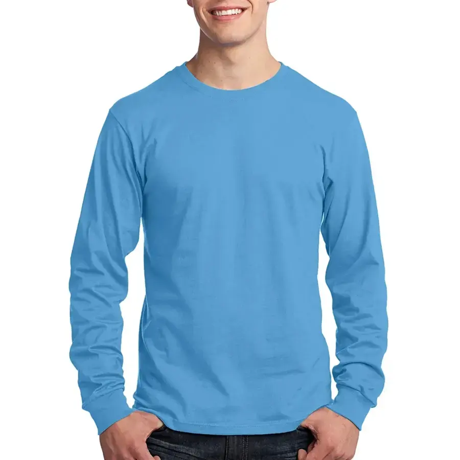 Port & Company 5.4 oz 100% Cotton Long-Sleeve T-Shirt