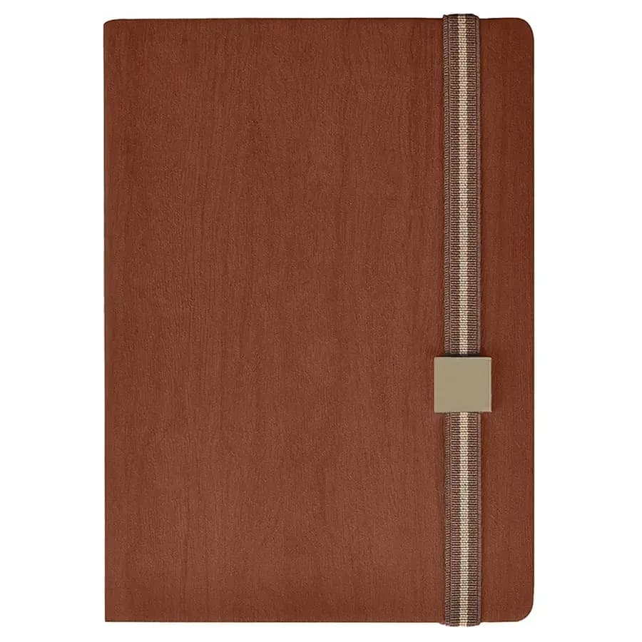 TiTUS® Melange PU Leather A5 Executive Notebook with Elastic