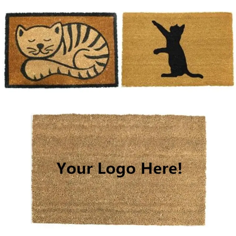 Coir Doormat in Brown