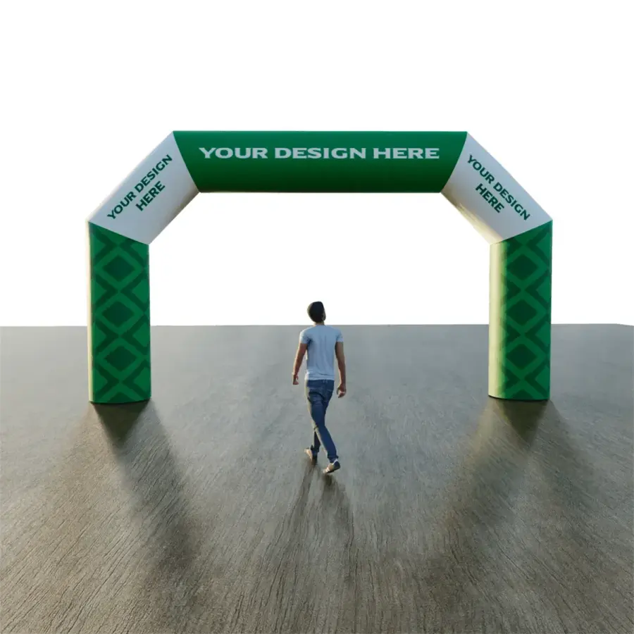 Custom Inflatable Arch - Angled