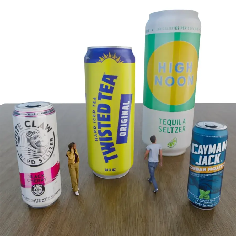 Custom Inflatable Slim Can (6' 8' 10' 15' 20')