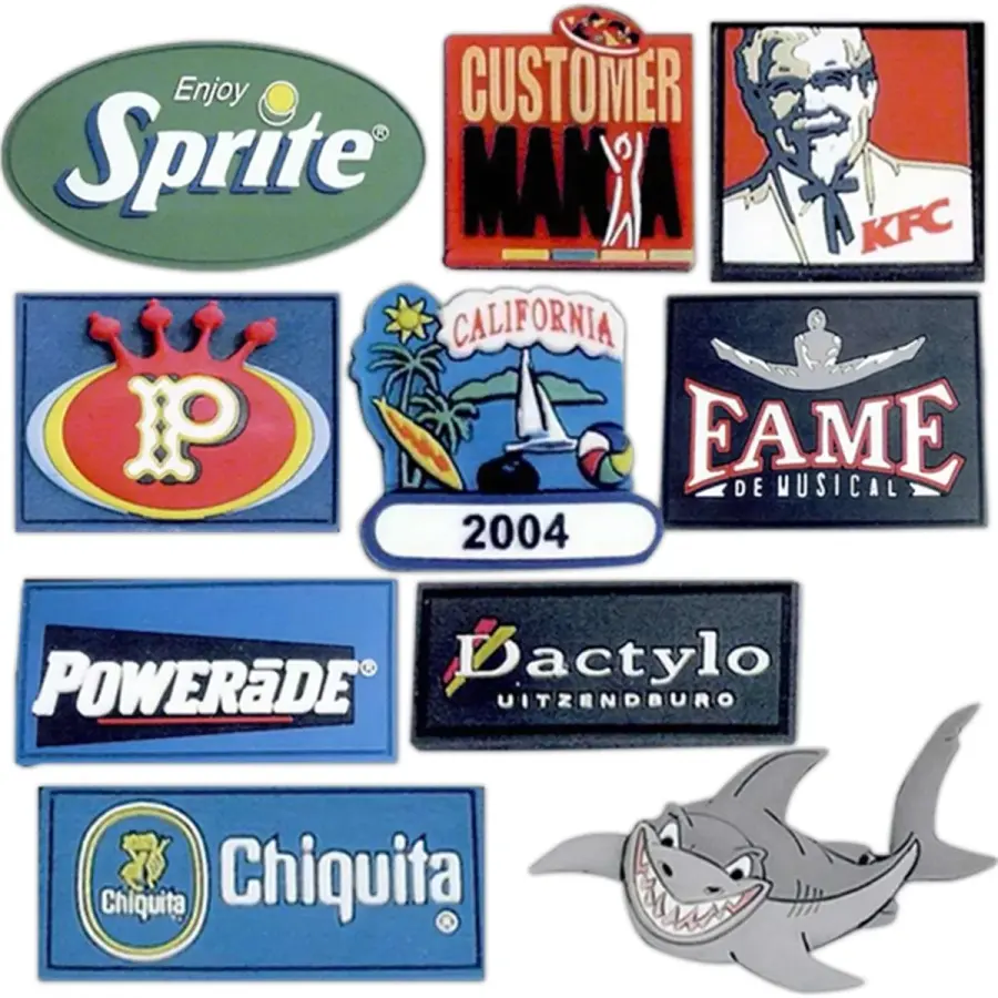 Custom Molded PVC Rubber Lapel Pin