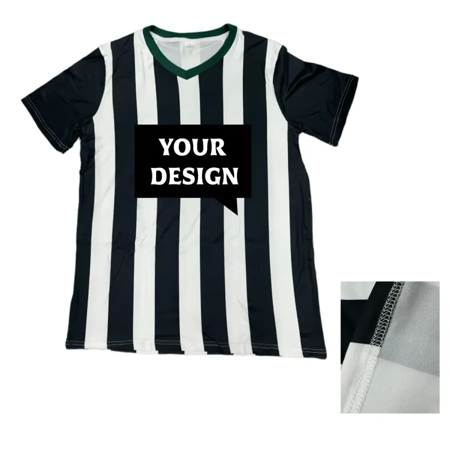 Dye-sublimated V-Neck Tee