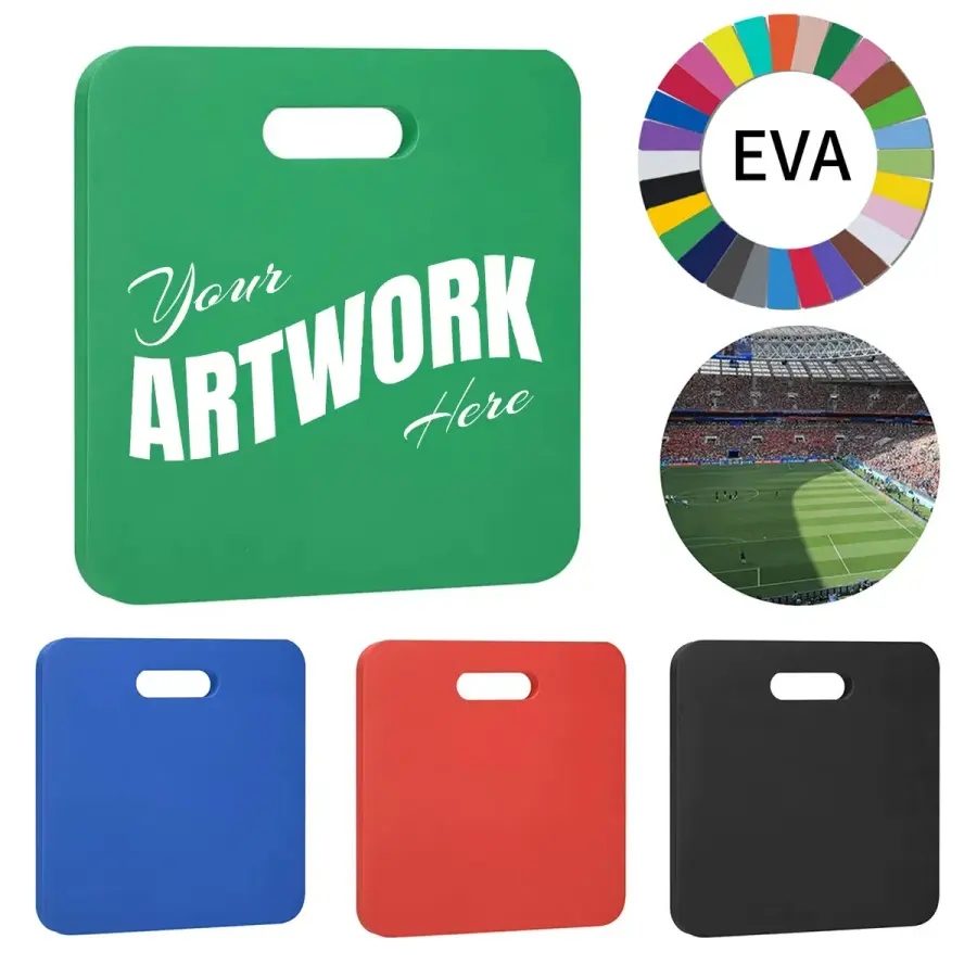 EVA Foam Square Stadium Seat Cushion With Handle