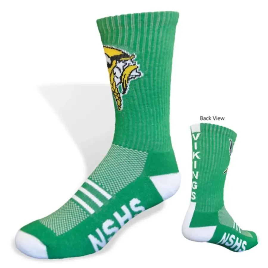 Made in the USA Cotton Team Crew Socks