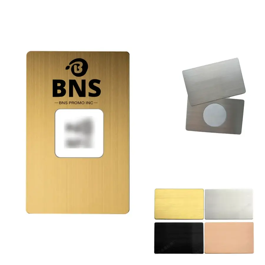 Metal NFC Business Cards With 215 Chip
