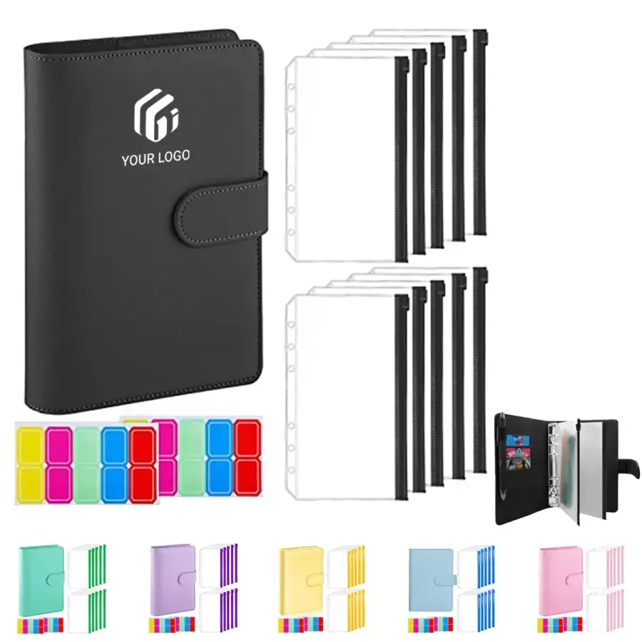 Office home planner budget refillable a6 notebook binder