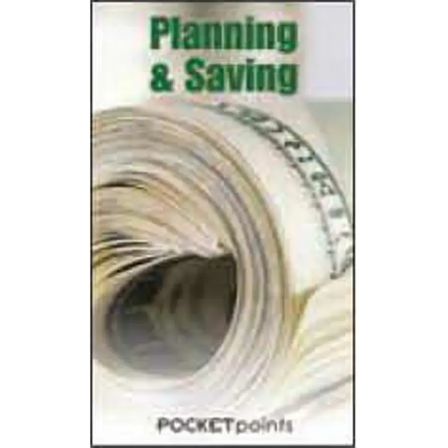 Planning & Saving Pocket Pamphlet in Multi color