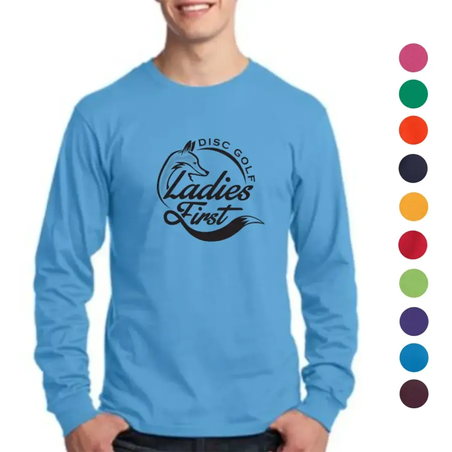 Port & Company 5.4 oz 100% Cotton Long-Sleeve T-Shirt