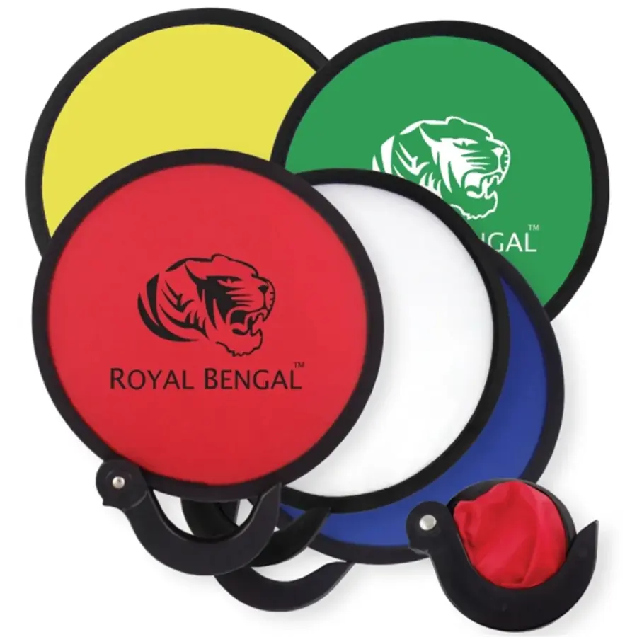 Round Foldable Nylon Fan (Printed in USA)