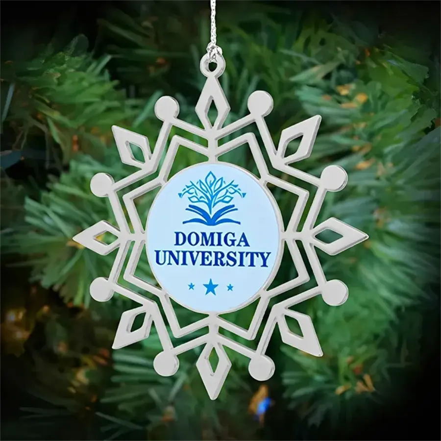 Snowflake Holiday Ornament