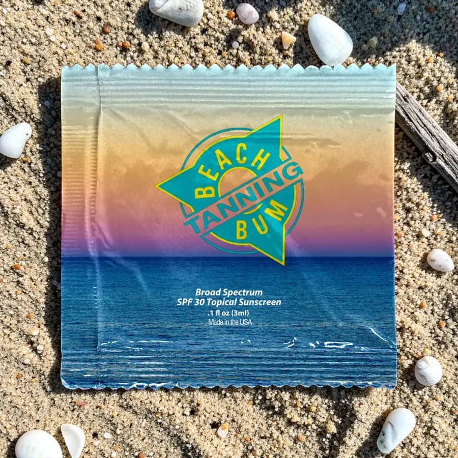 Sunscreen Packet SPF30 in Multi Color
