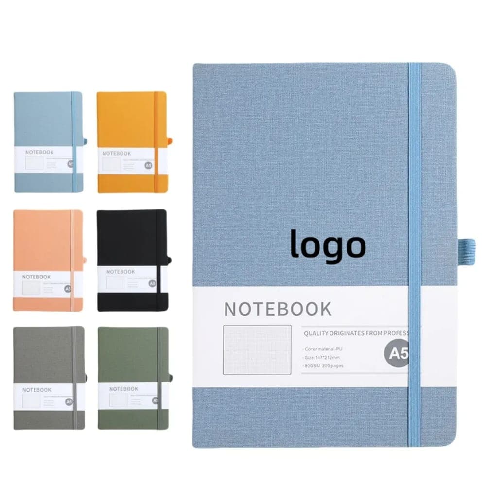 Textured Linen Notebook