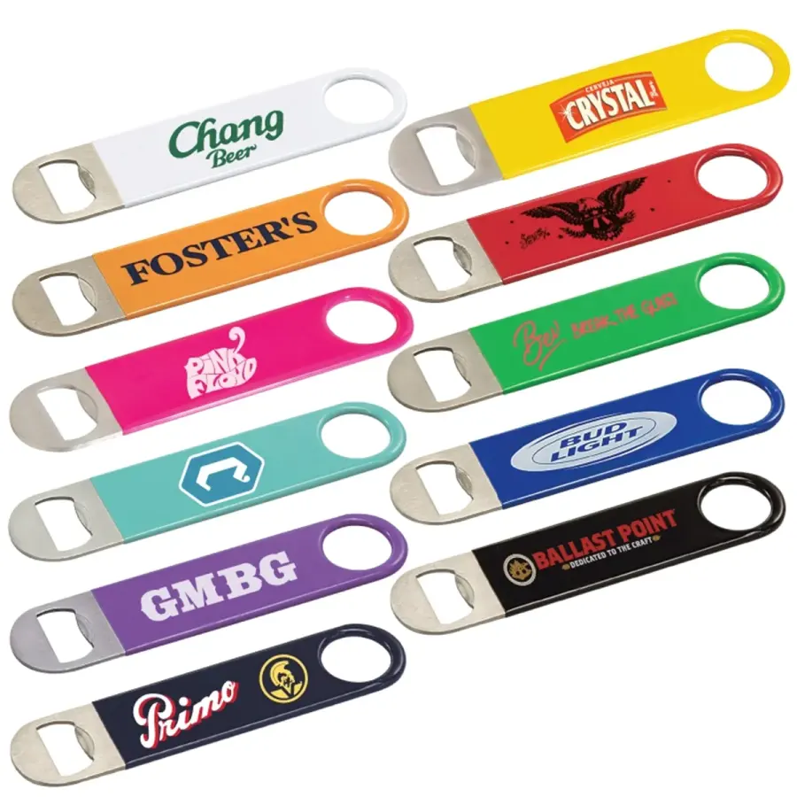 Vinyl Wrapped Paddle Style Bottle Opener