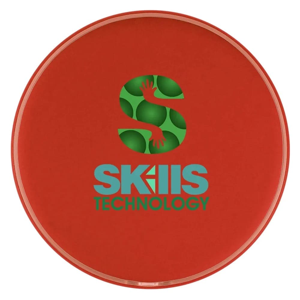 Wireless Phone Charging Pad in Red